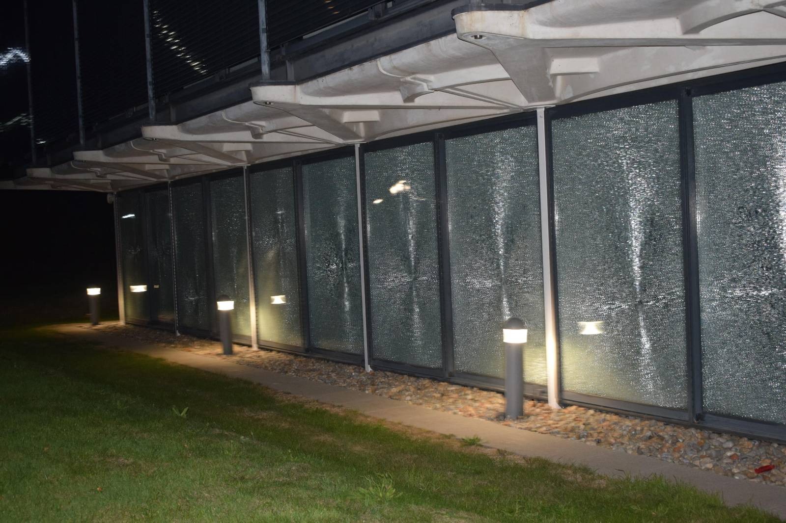 10/10/2022: All front windows broken at Schlumberger’s Cambridge fossil fuel research centre